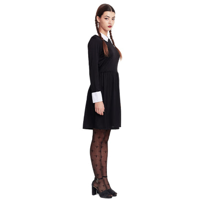 Womens Black Sinister Girl Costume