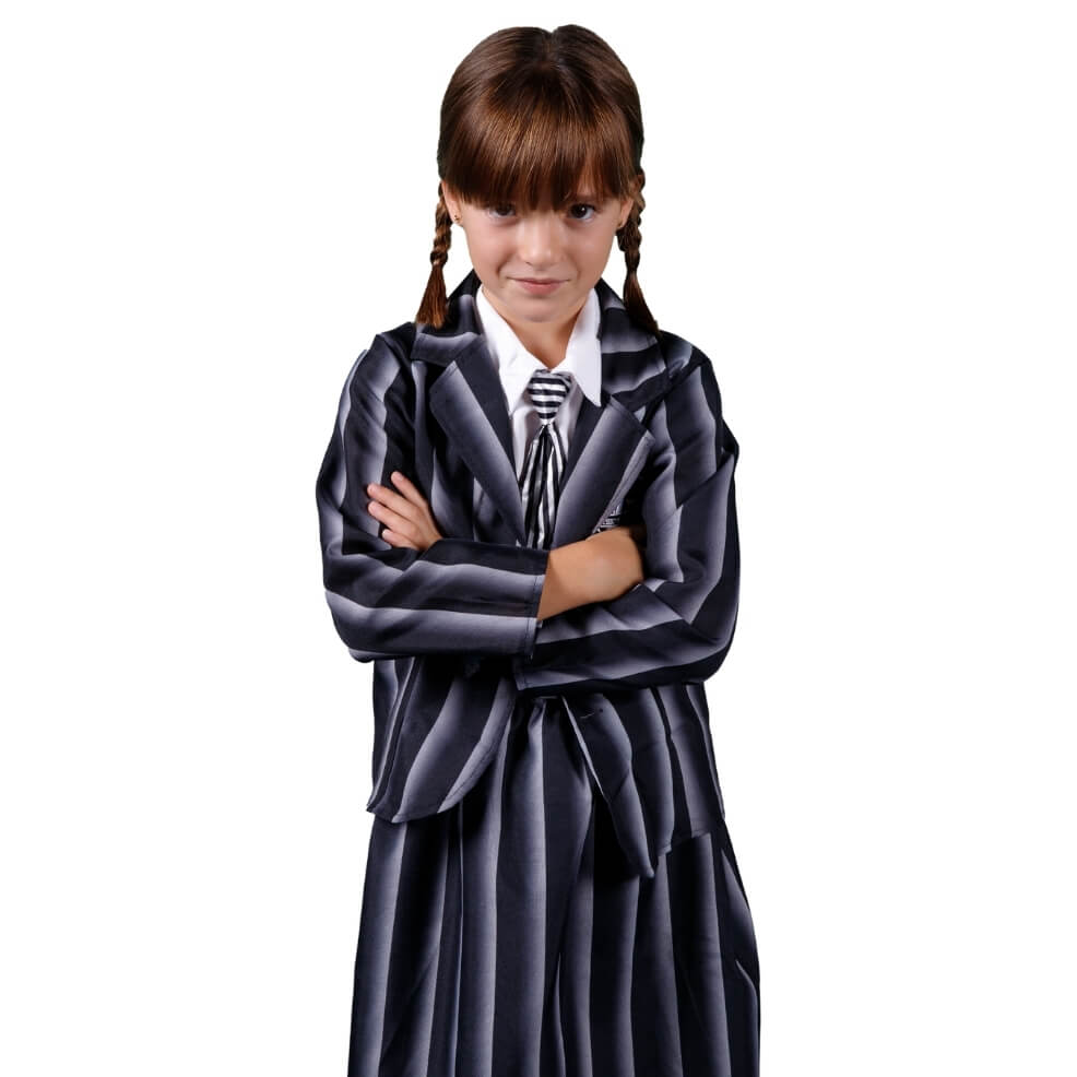Girls Sinister Schoolgirl Costume