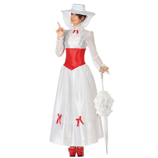 Womens Elegant Poppins Nanny Costume