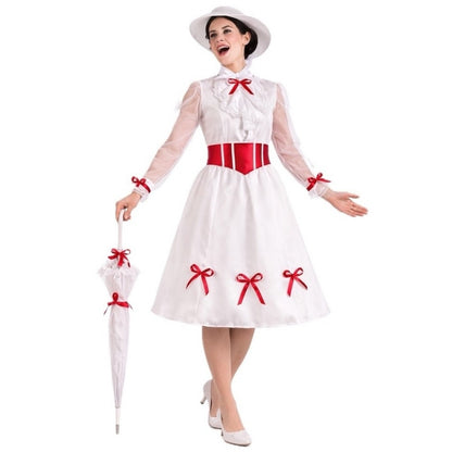 Womens Magical Poppins Nanny Costume