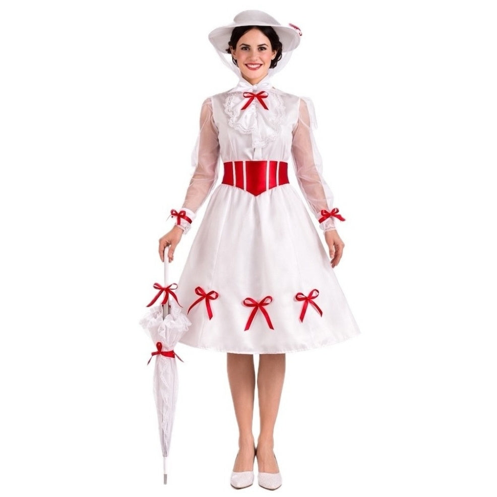 Womens Magical Poppins Nanny Costume