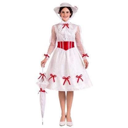 Womens Magical Poppins Nanny Costume