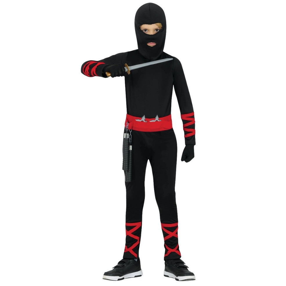 Boys Ninja Costume with Weapons