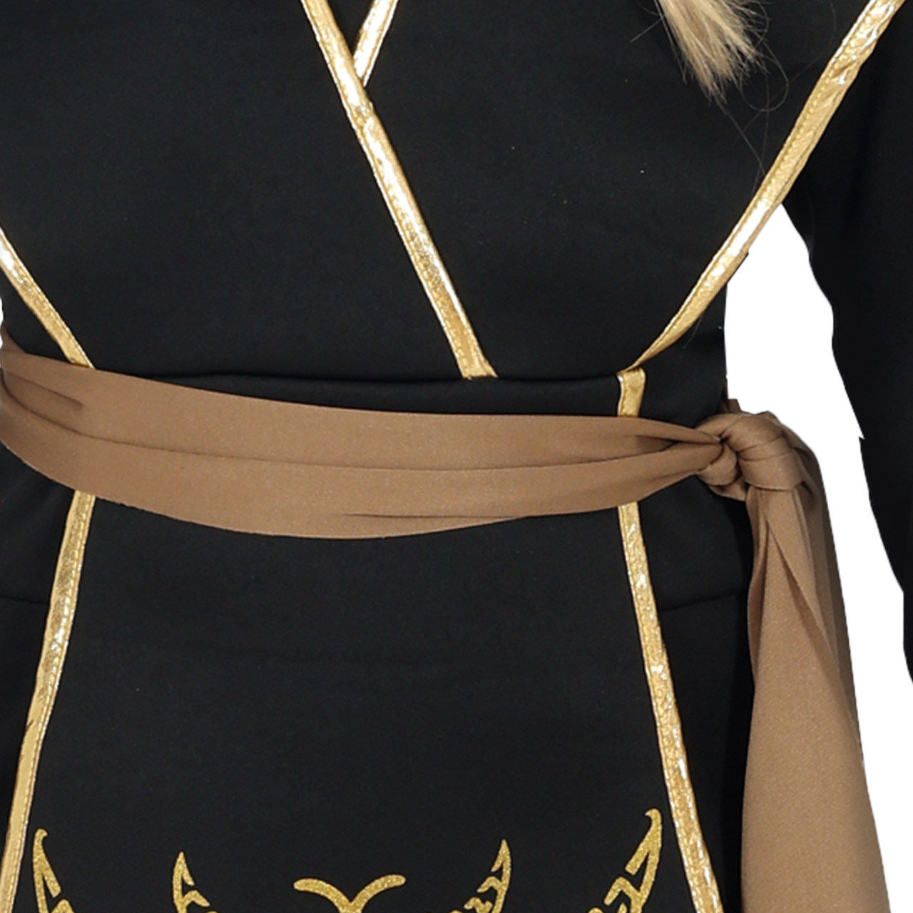Girls Black Dragon Ninja Costume