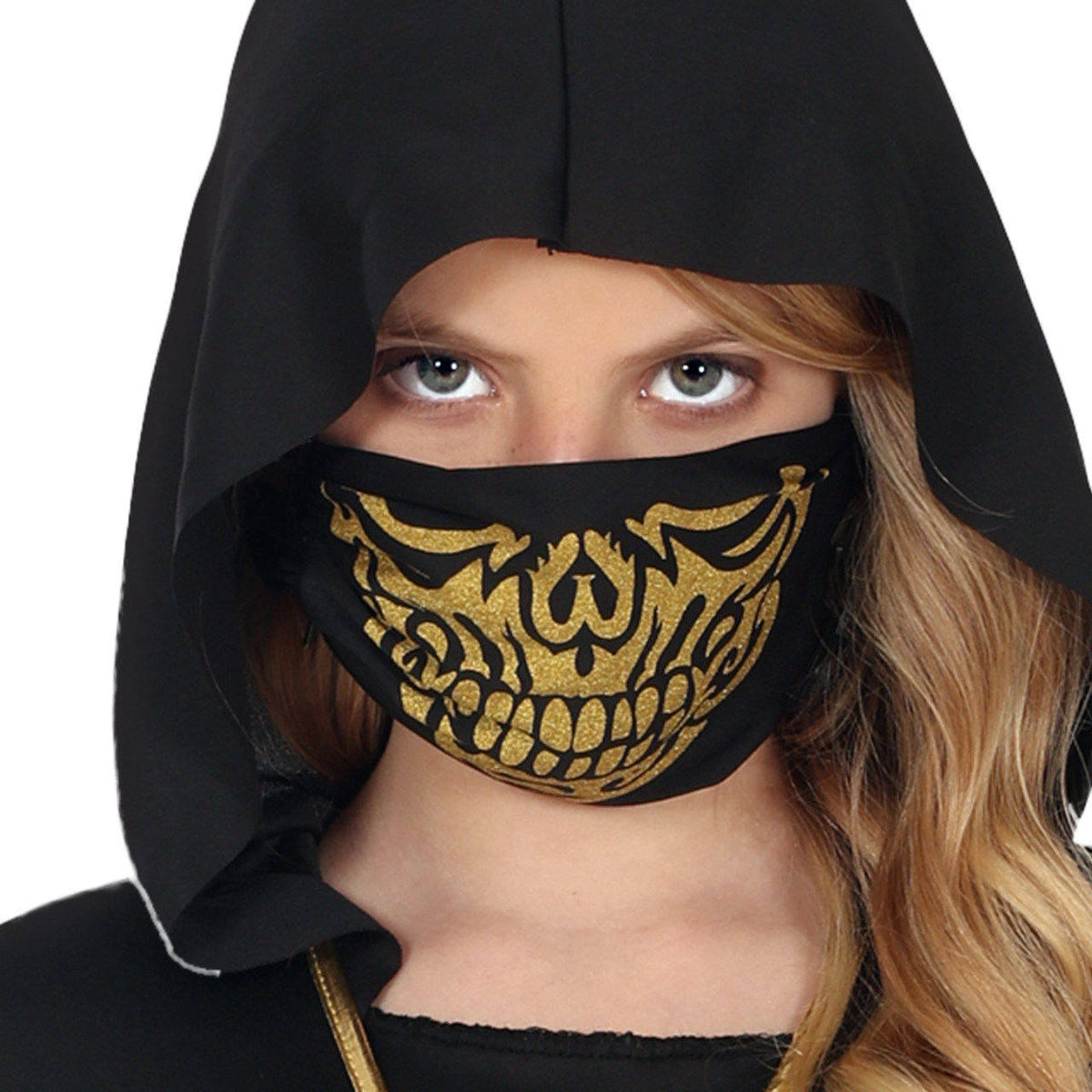 Girls Black Dragon Ninja Costume