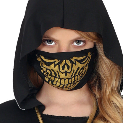 Girls Black Dragon Ninja Costume