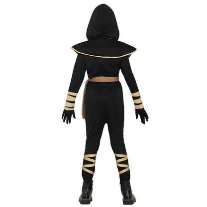Girls Black Dragon Ninja Costume