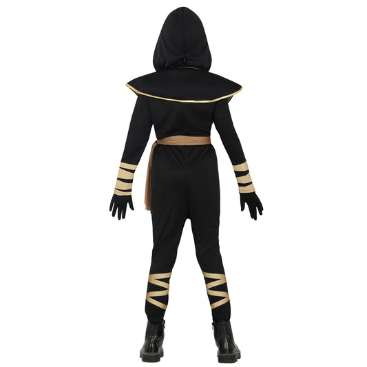 Girls Black Dragon Ninja Costume