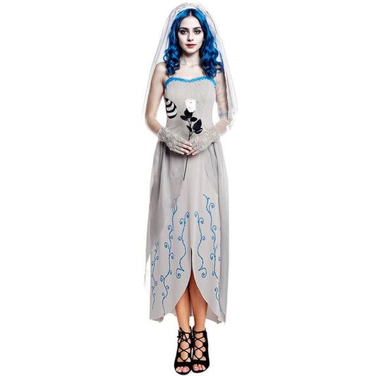 Womens Eco Corpse Bride Emily Costume