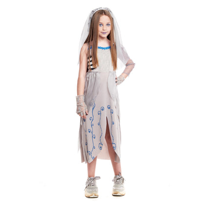 Girls Eco Corpse Bride Emily Costume