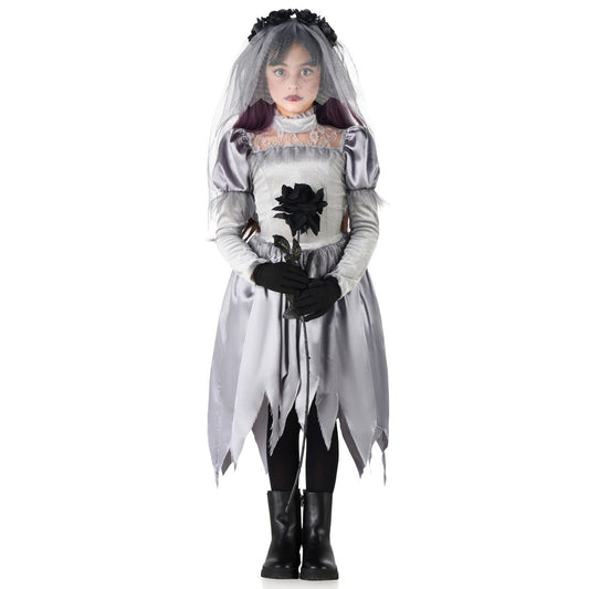 Girls Sinister Corpse Bride Costume
