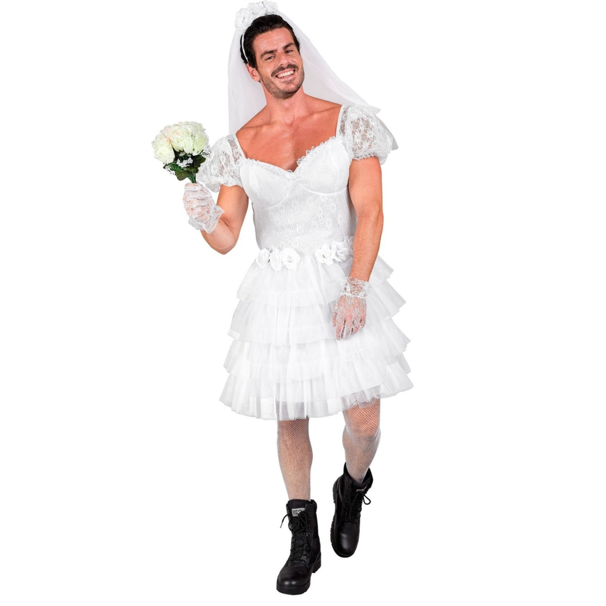 Mens Deluxe Bride Costume