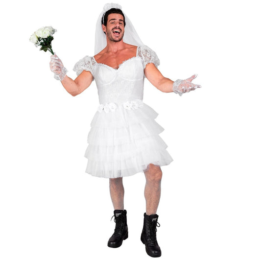 Mens Deluxe Bride Costume