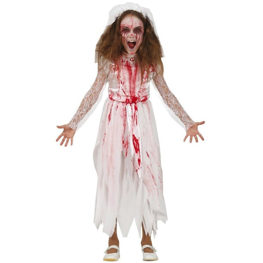 Girls Demonic Bride Costume
