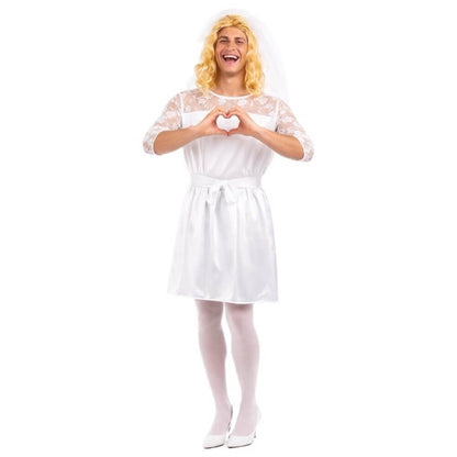 Mens Lace Bride Costume