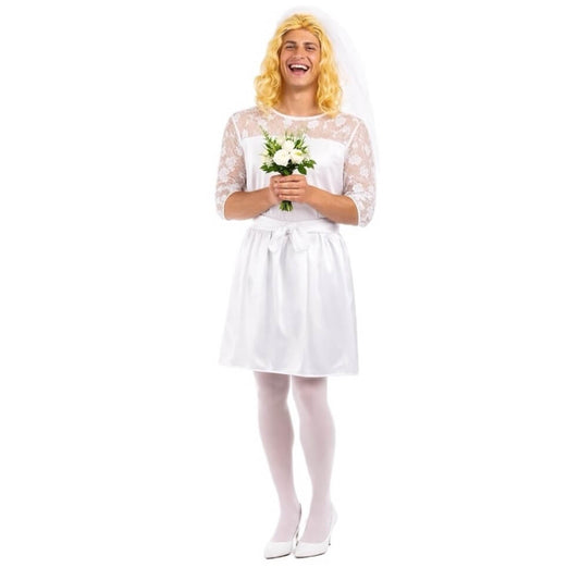 Mens Lace Bride Costume