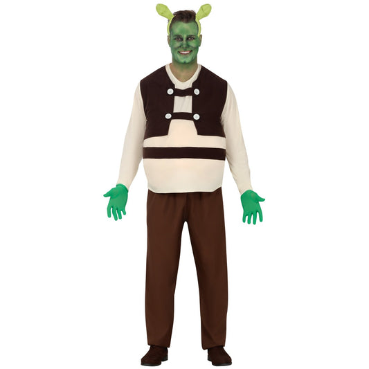 Mens Classic Green Ogre Costume