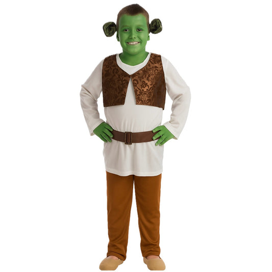Kids Green Ogre Costume