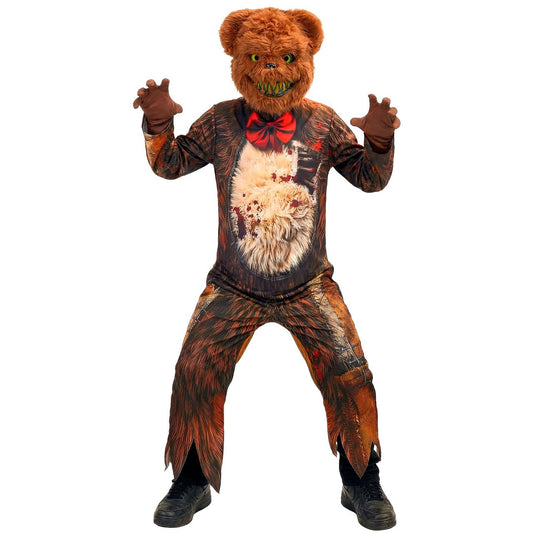 Kids Killer Zombie Bear Costume