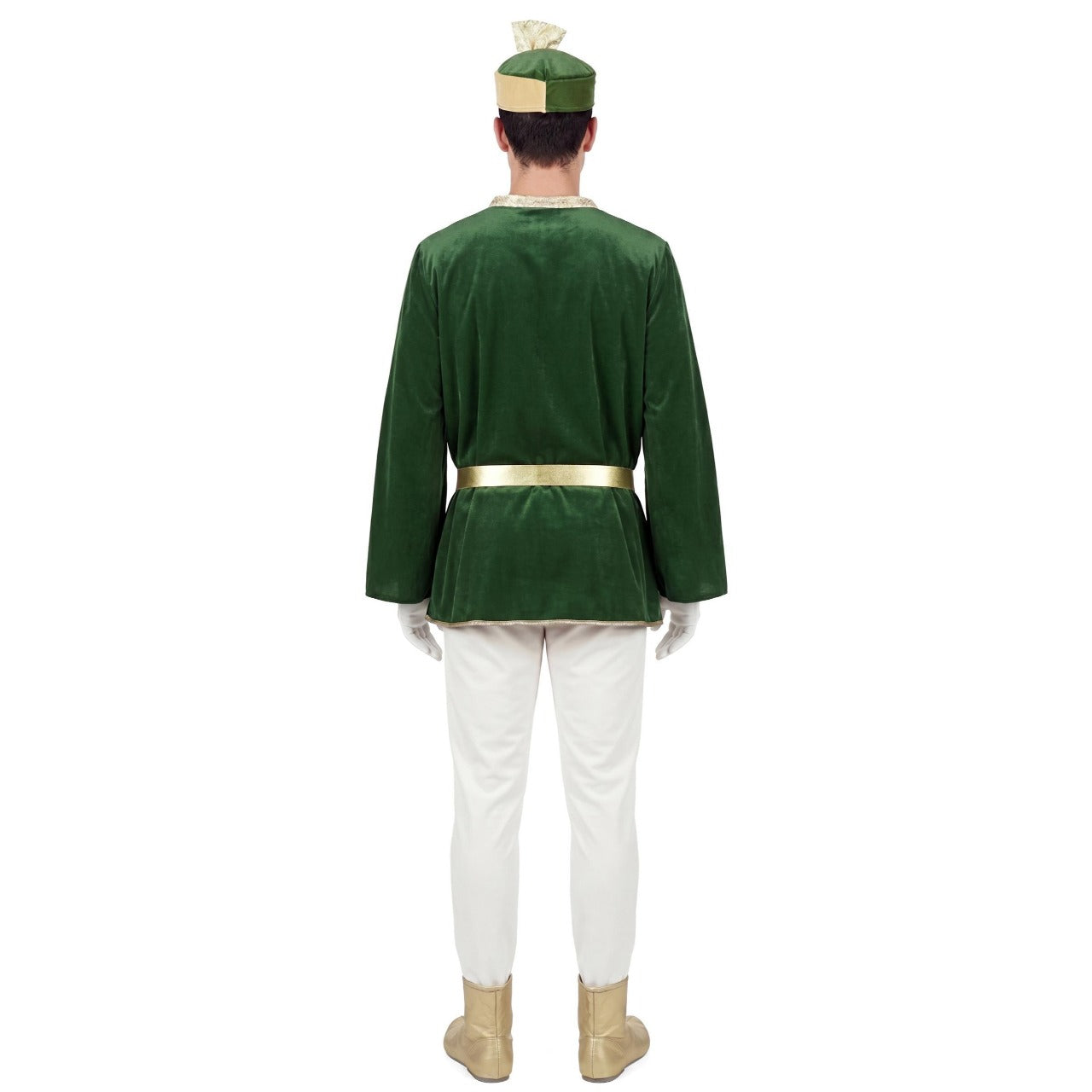 Deluxe Green Royal Page Adult Costume