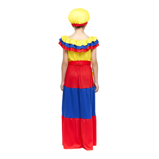 Girls Palenquera Costume