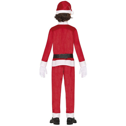 Boys Velvet Santa Claus Costume