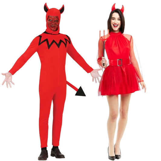 Demonic Devil Couples Costumes