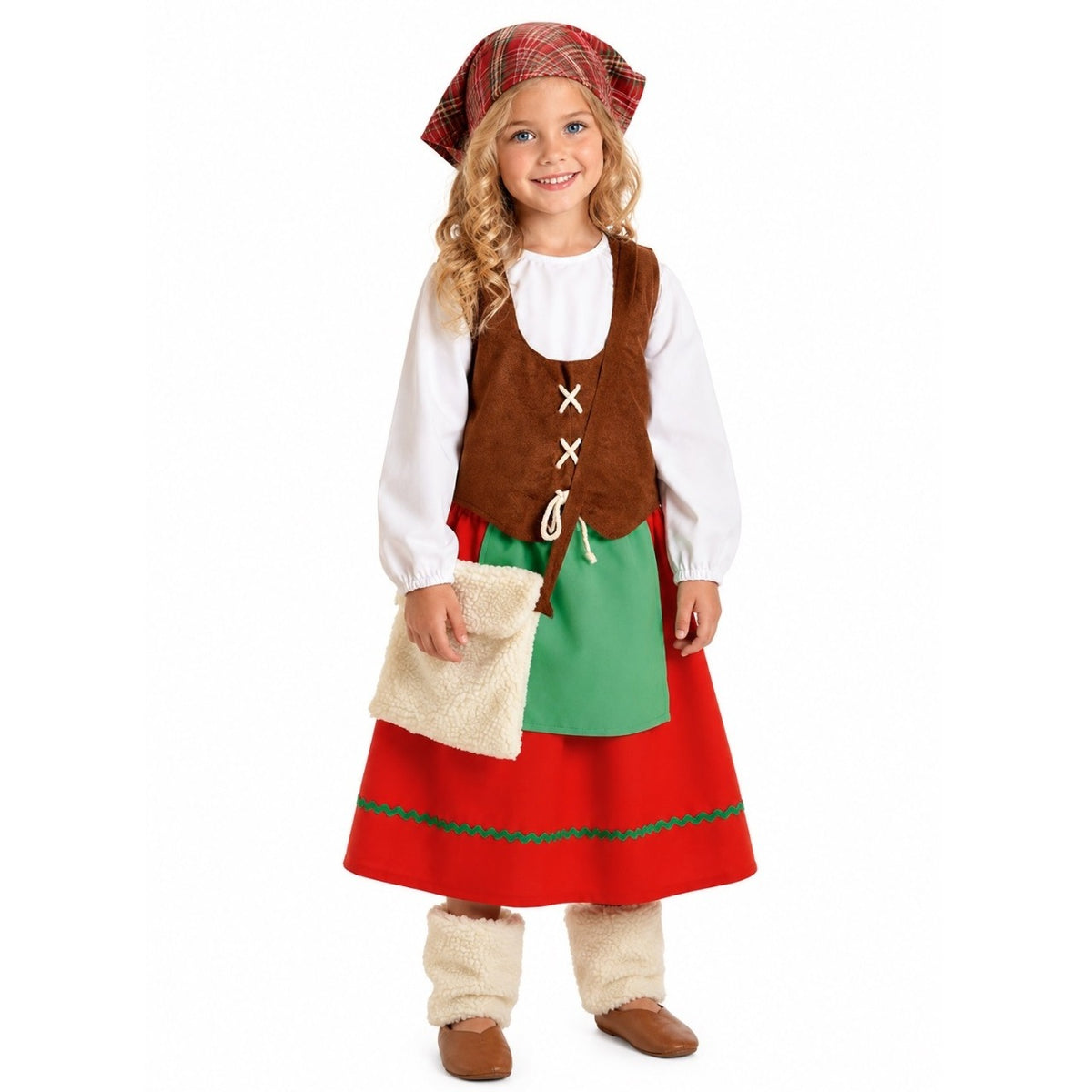 Baby Asturian Shepherdess Costume
