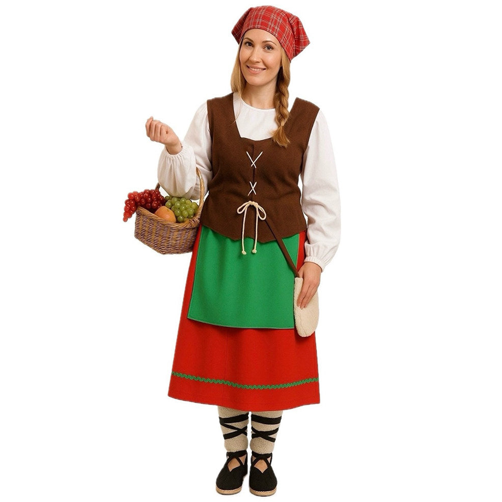 Womens Asturian Shepherdess Costume