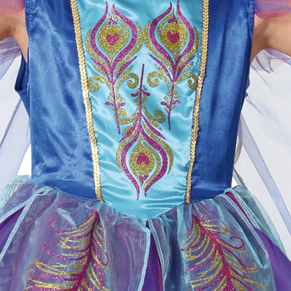 Girls Peacock Wings Costume