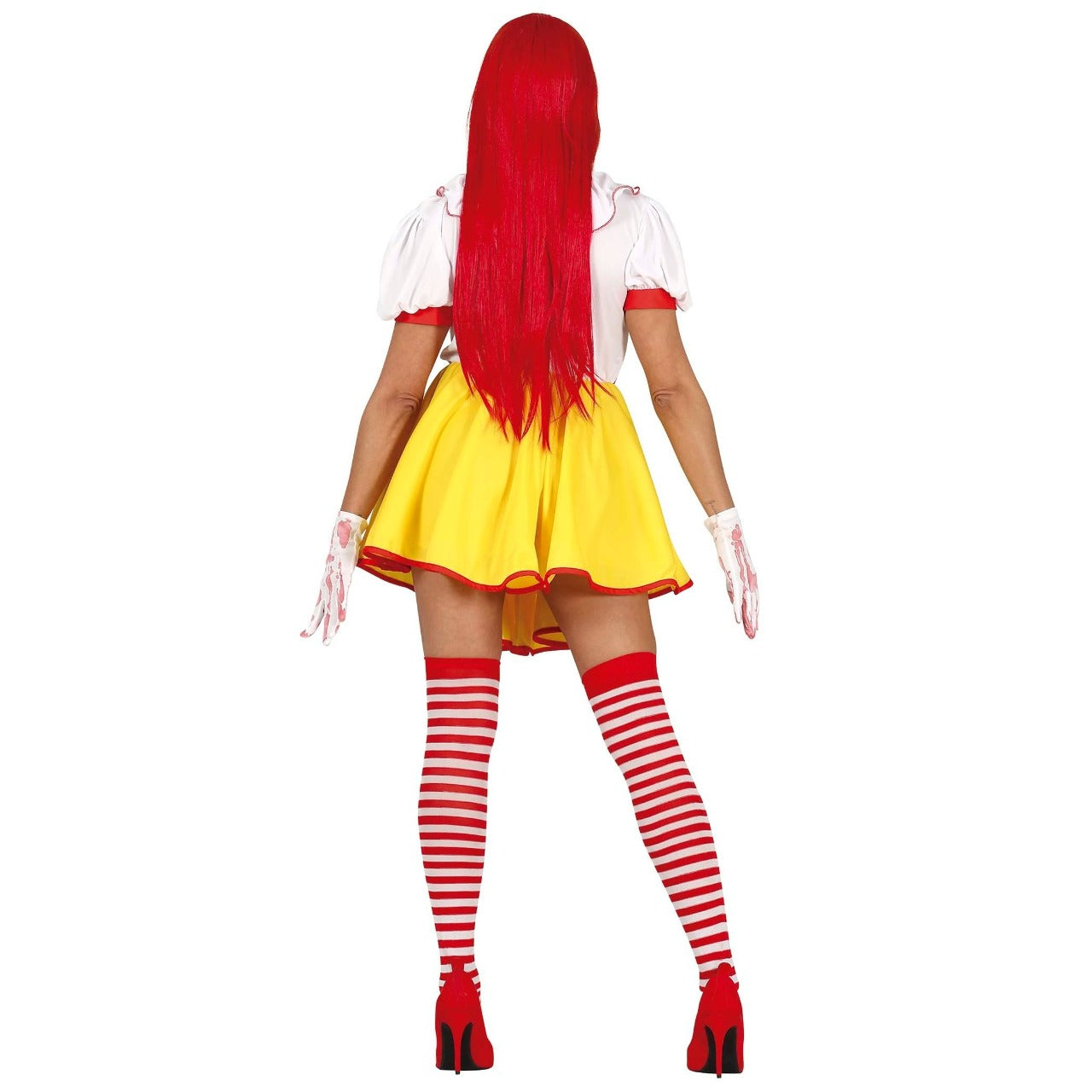 Womens Burger Clown Costume