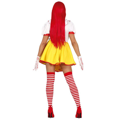 Womens Burger Clown Costume