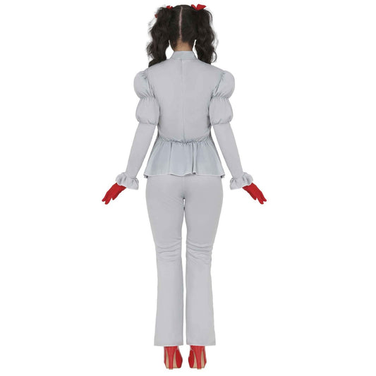 Womens Bloody It Clown Costume