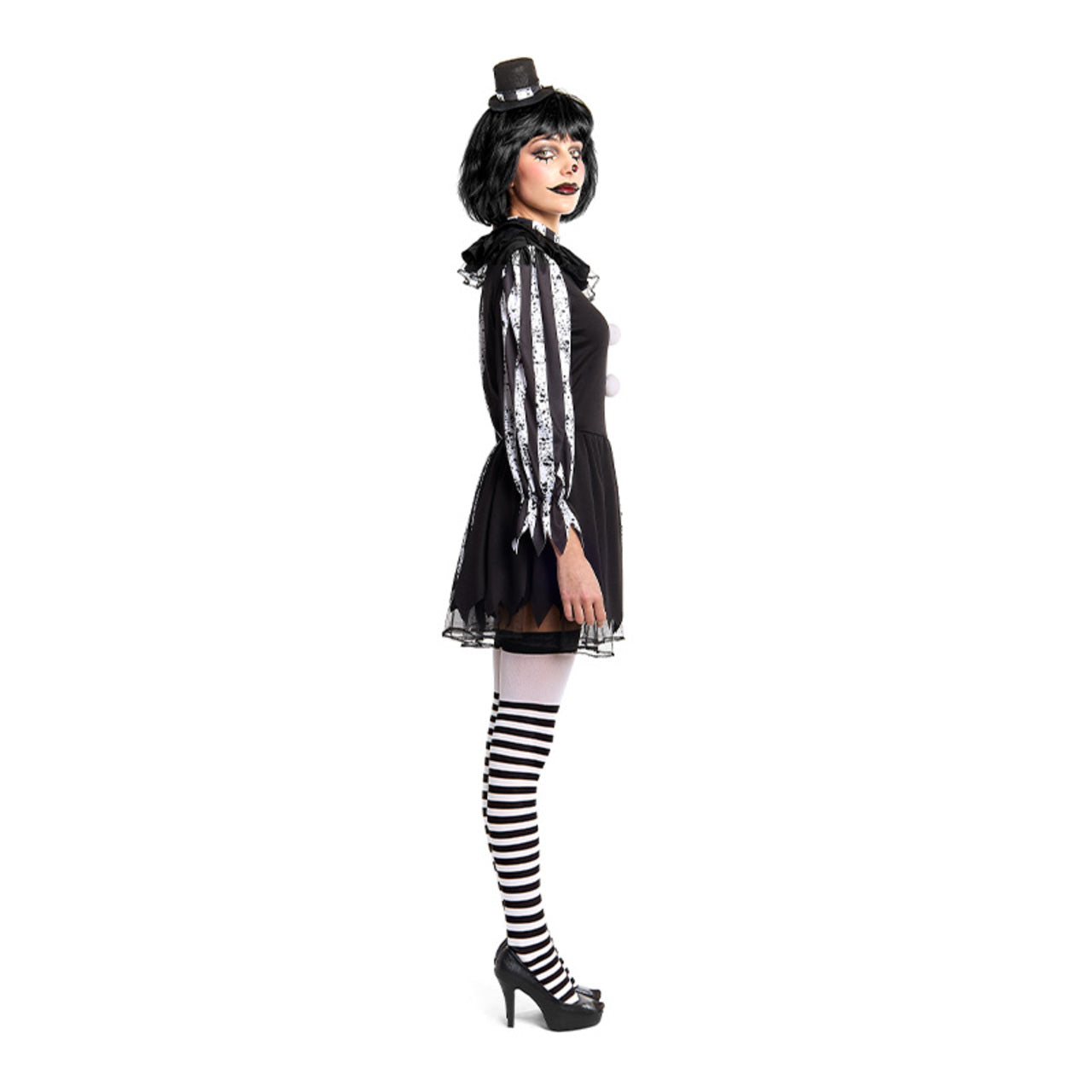 Womens Creepy Clown Costume