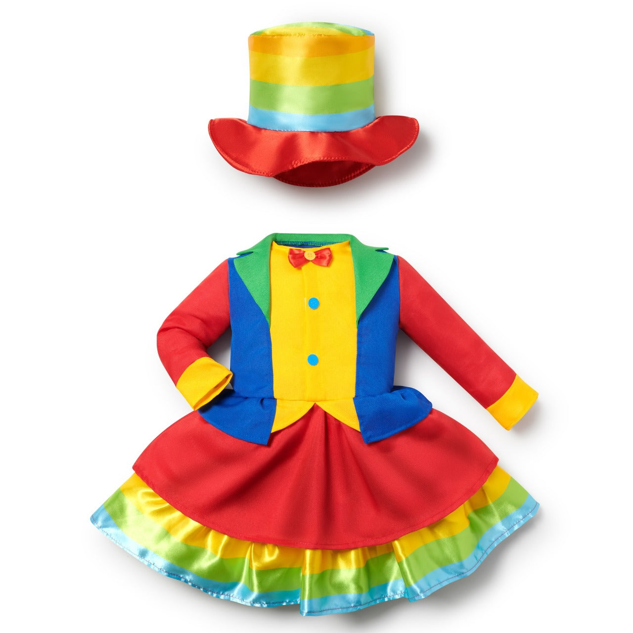 Baby Multicolour Clown Costume