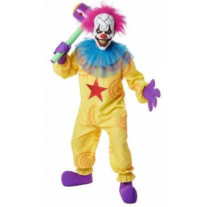 Adult Yellow Killer Clown Costume