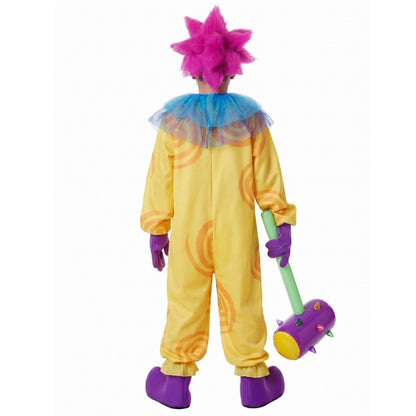Kids Yellow Killer Clown Costume