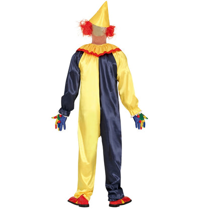 Mens Killer Harlequin Clown Costume