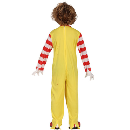 Boys Burger Clown Costume