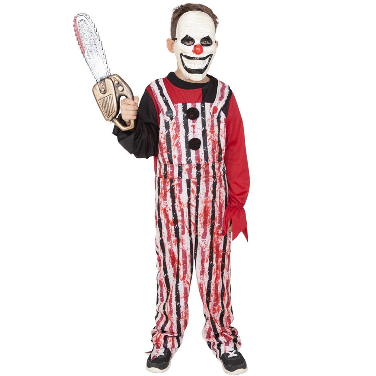 Kids Crazy Clown Costume