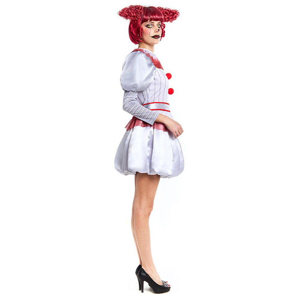 Womens Macabre IT Clown Costume