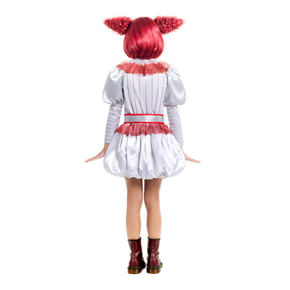 Girls Macabre IT Clown Costume