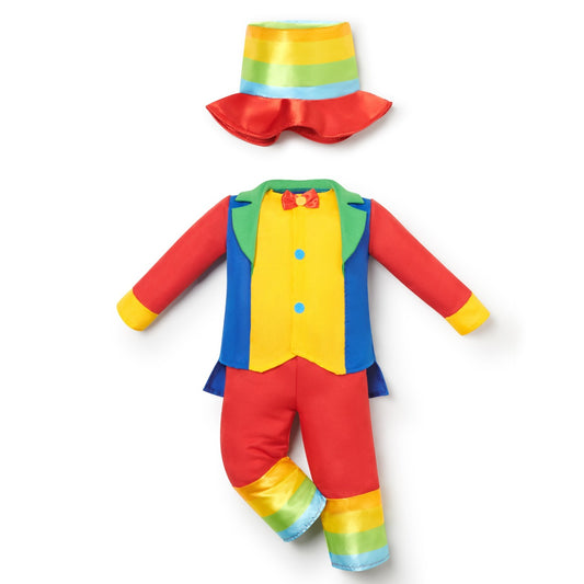Baby Multicolour Clown Costume
