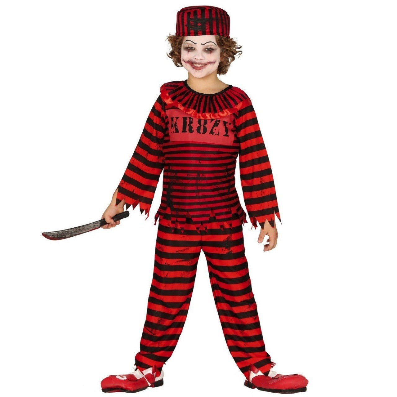 Kids Evil Clown Costume