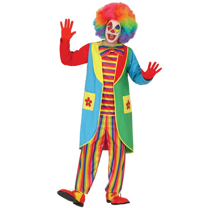 Adult Valentine Clown Costume