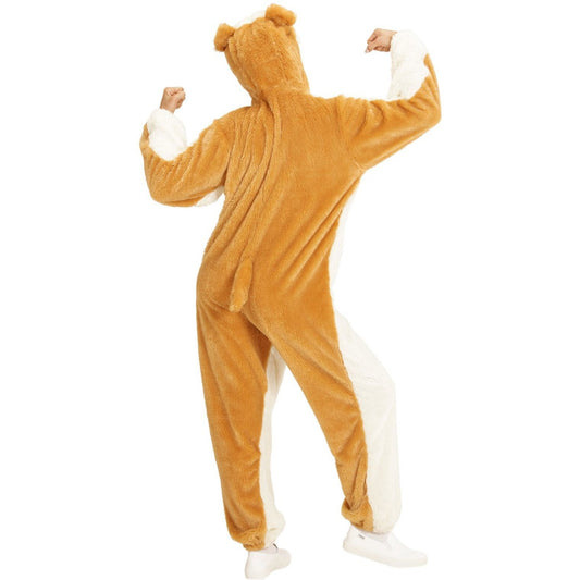 Adult Plush Bulldog Dog Costume