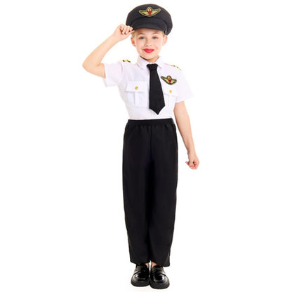 Kids Airplane Pilot Costume