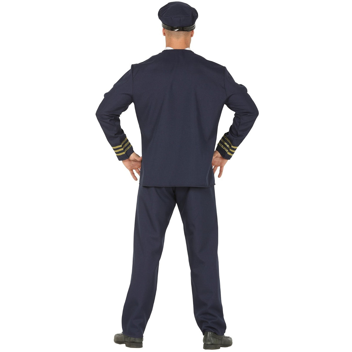 Mens Official Airplane Pilot Costume