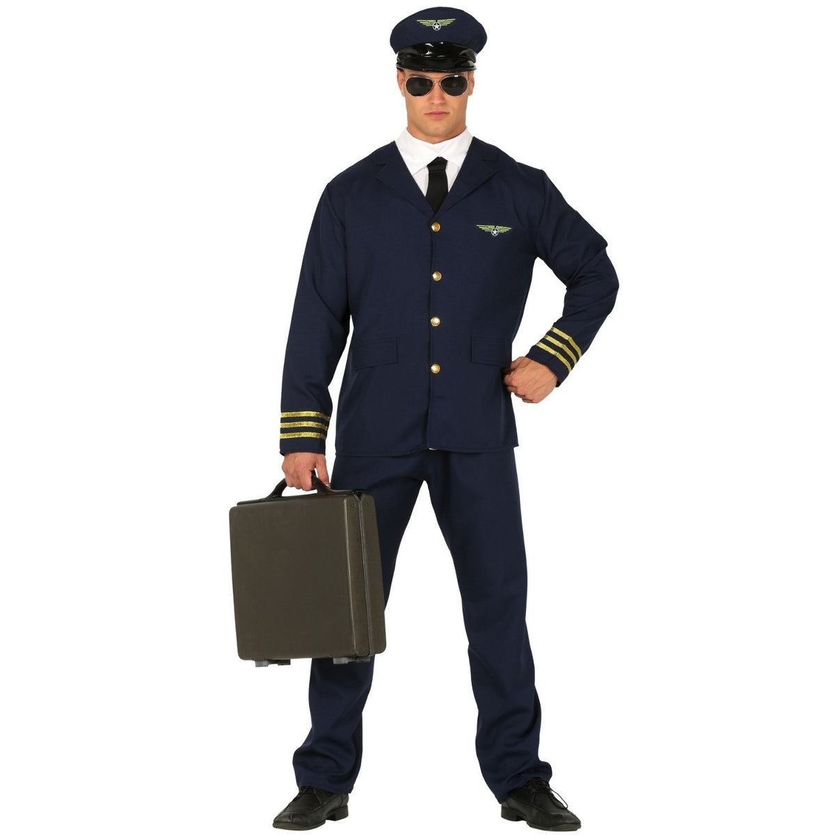 Pilot and Flight Attendant Group Costumes