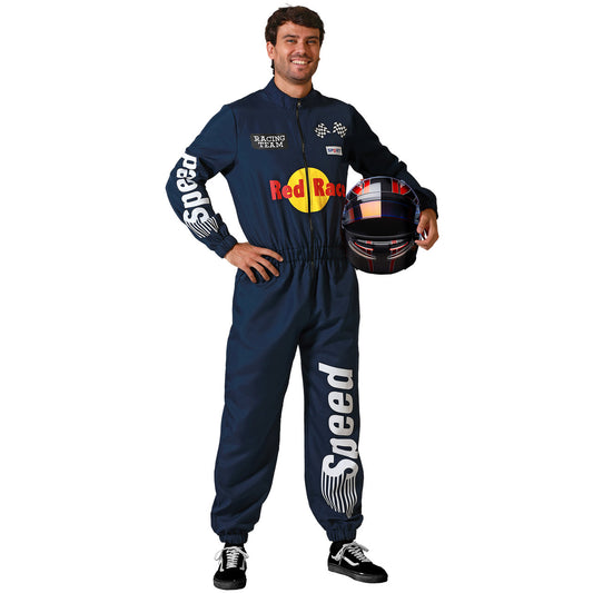 Adult Blue Formula 1 Driver Costume